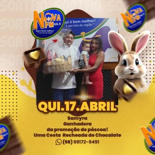PÁSCOA NA RÁDIO NOVA